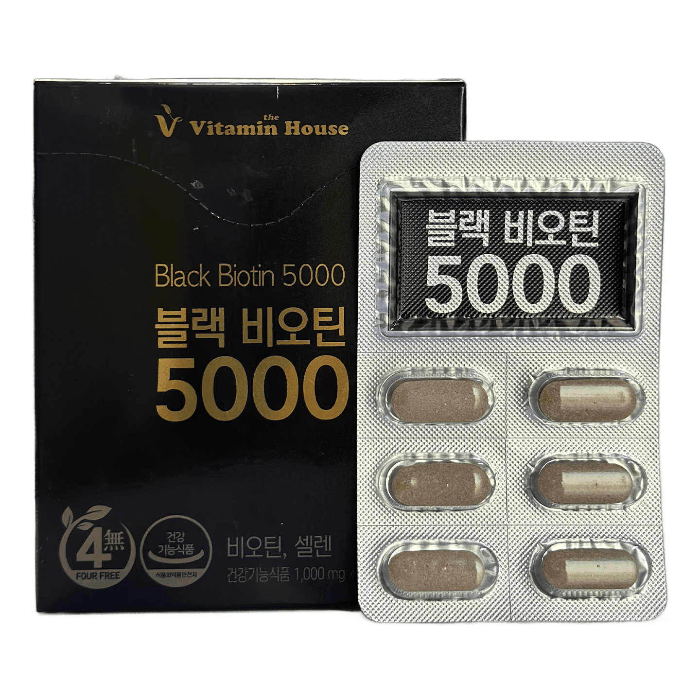 Хар биотин 5000 №60
